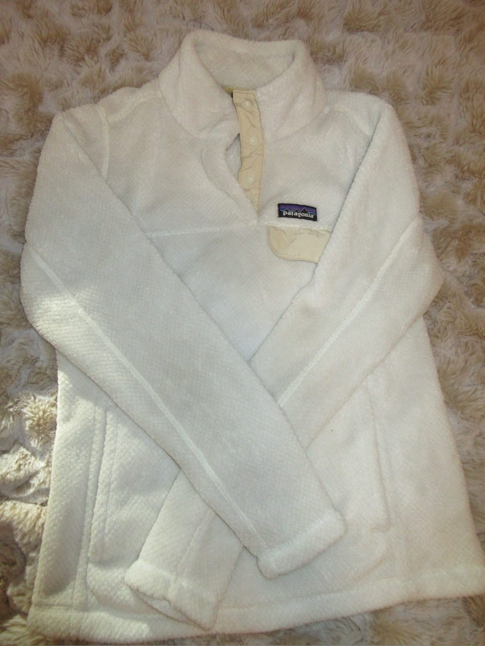 Patagonia fleece quarter snap jacket